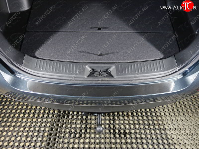 2 999 р. Накладка на задний бампер, ТСС Тюнинг  KIA Sorento ( XM,  UM/Prime) (2012-2020) рестайлинг, дорестайлинг (Лист шлифованный)  с доставкой в г. Пермь