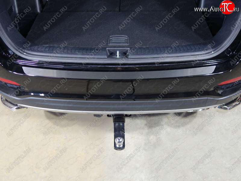 1 999 р. Накладка на задний бампер, ТСС Тюнинг  KIA Sorento  UM/Prime (2018-2020) рестайлинг (Лист шлифованный)  с доставкой в г. Пермь