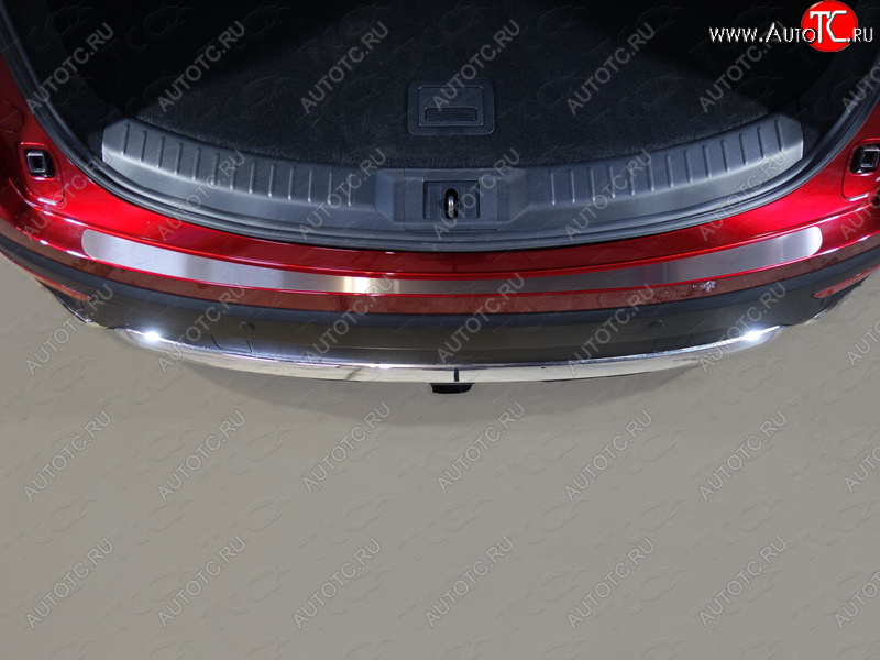 2 599 р. Накладка на задний бампер, ТСС Тюнинг  Mazda CX-9  TC (2015-2025) дорестайлинг  с доставкой в г. Пермь