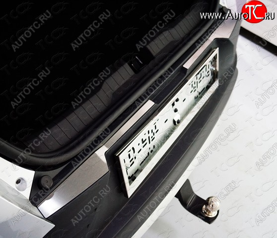 1 659 р. Накладки на задний бампер, ТСС Тюнинг  Renault Arkana (2019-2025) (лист шлифованный)  с доставкой в г. Пермь