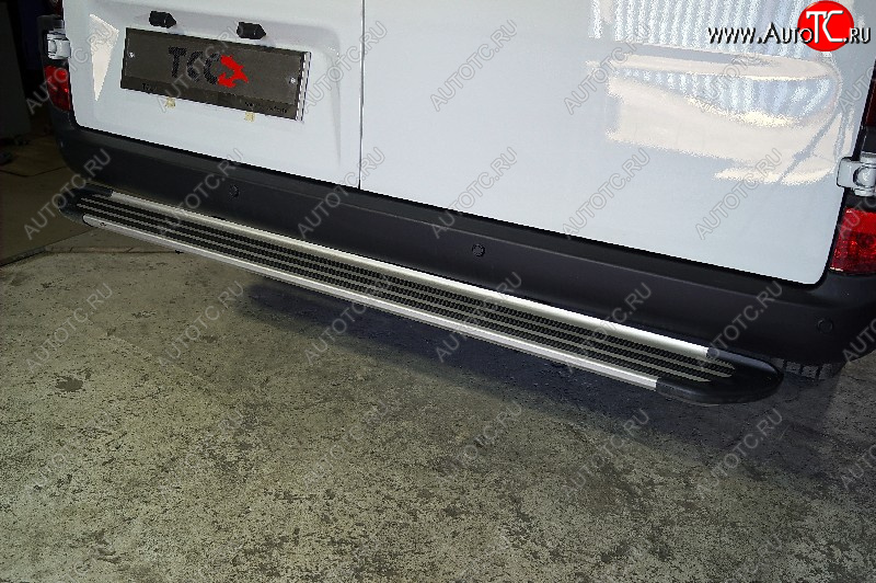 11 549 р. Задняя подножка алюминиевая Slim line Silver 1720 мм  solat23-02s   с доставкой в г. Пермь