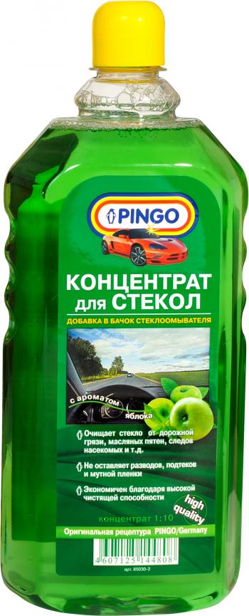 Концентрат для стеклоочистителей 1:10  1000 мл - яблоко Pingo 85030-2