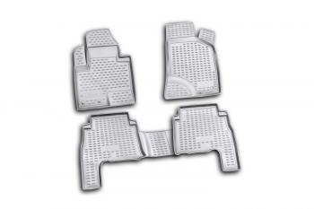 Коврики в салон HYUNDAI Santa Fe 052010-2012, 4 шт. (полиуретан)  Хендай Санта Фе Element nlc.20.37.210kh
