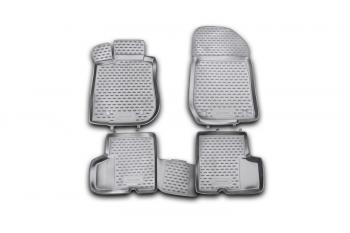 Коврики в салон RENAULT Logan 2004-2009, 2010-2014, 4 шт. (полиуретан)  Рено Логан Element nlc.41.05.210kh