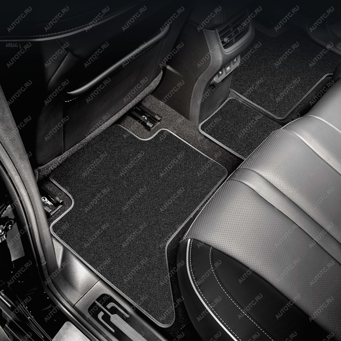 8 999 р. Коврики в салон Klever Premium TOYOTA Hilux, 2015-2020, 2020-, пикап., 5 шт. (текстиль, бежевые)  Тойота Хайлюкс Klever klever04489822112kh  с доставкой в г. Пермь