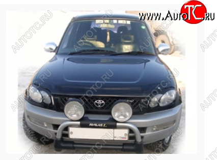 2 699 р. Дефлектор капота SIM Toyota RAV4 XA10 3 дв. дорестайлинг (1994-1997)  с доставкой в г. Пермь