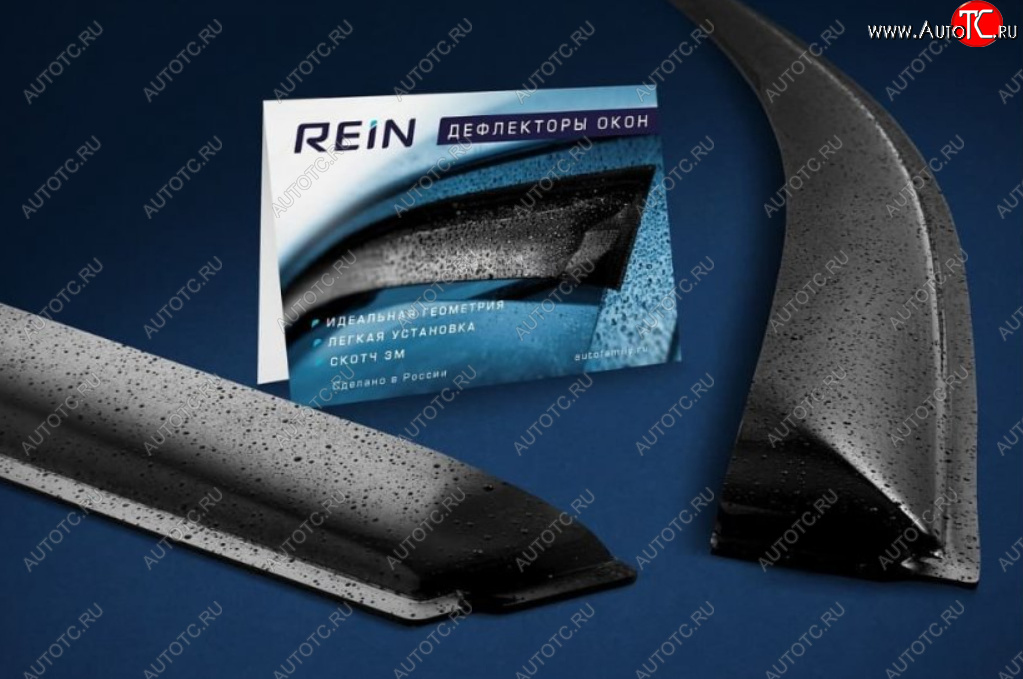 559 р. Дефлекторы окон (прямые, накладные) REIN MAN TGA (2000-2025)  с доставкой в г. Пермь