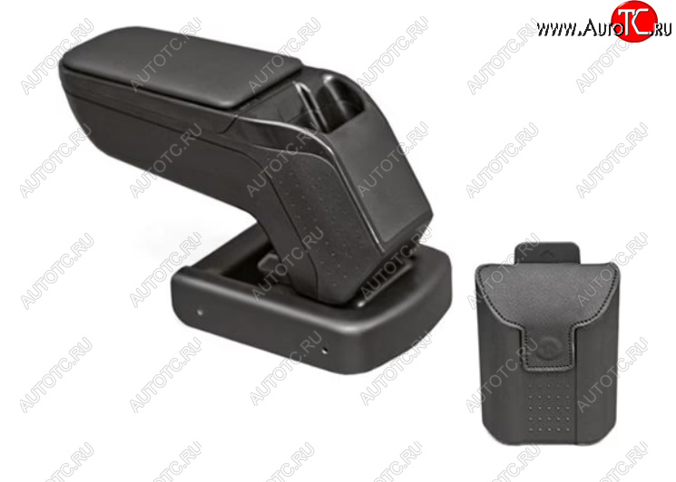 10 899 р. Подлокотник ARMSTER 2 BLACK для PEUGEOT 308 2007-2013 Пежо Peugeot 308 T7 универсал дорестайлинг (2007-2011) (Чёрный)  с доставкой в г. Пермь