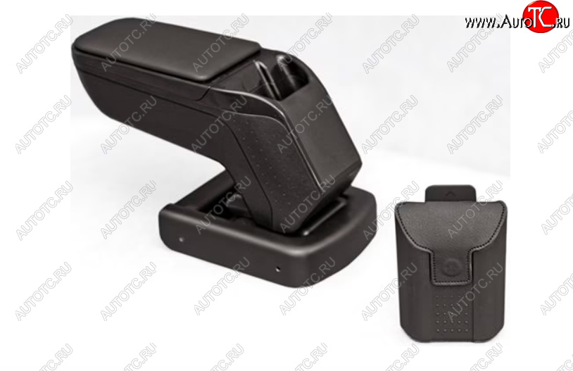 10 899 р. Подлокотник ARMSTER 2 Honda Jazz (2008-2015) (Чёрный)  с доставкой в г. Пермь