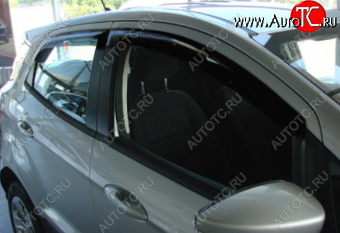 4 499 р. Дефлекторы окон SIM  Ford EcoSport  B515 (2017-2019) рестайлинг  с доставкой в г. Пермь