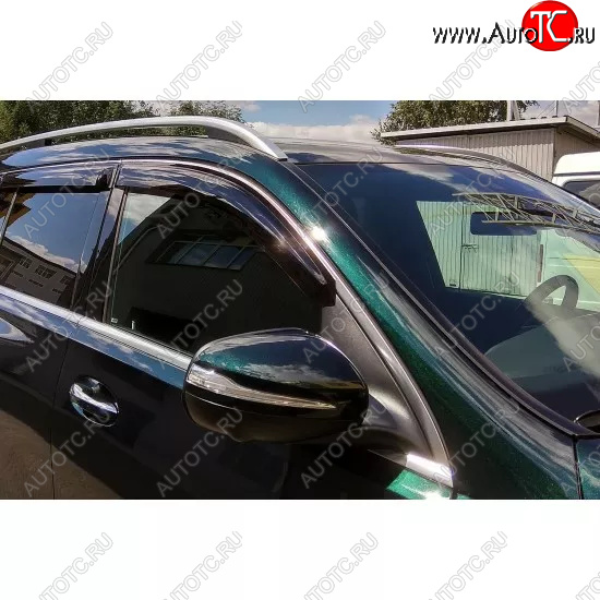 4 499 р. Дефлекторы окон SIM Mercedes-Benz GLS-Class X167 (2019-2025)  с доставкой в г. Пермь