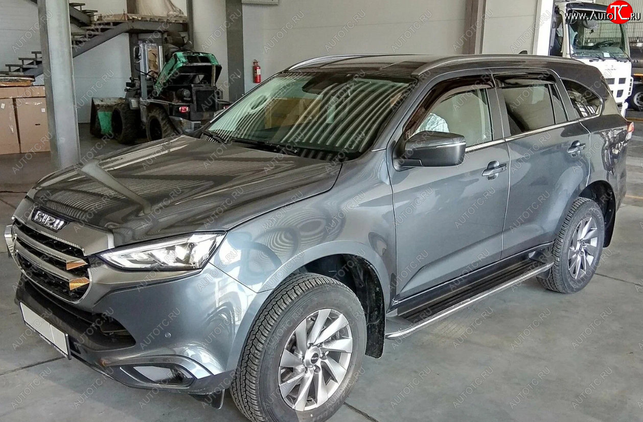 4 499 р. Дефлекторы окон SIM  Isuzu mu-X  TF (2021-2023)  с доставкой в г. Пермь