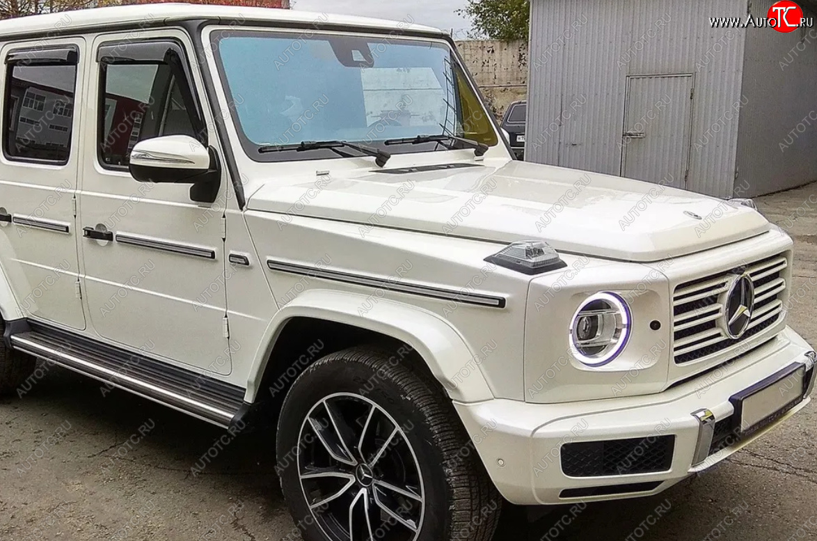 4 499 р. Дефлекторы окон SIM Mercedes-Benz G class W463 (2018-2025)  с доставкой в г. Пермь