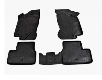 Коврики 3D в салон DATSUN LE1A, 2014-> 4 шт. (полиуретан)  Дацун ОН ДО DATSUN 999rmle1a00
