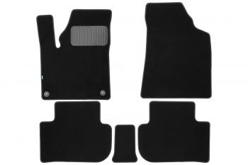 Коврики в салон Klever Premium FAW Besturn T77 2021- кросс., 5шт. (текстиль)  ФАВ Бестюн Т77 Klever klever0506201522110kh