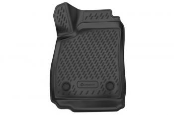 Коврики 3D в салон подходят для CHEVROLET Cobalt (II, IIr) 2011-2016, 2020-RAVON R4 2016-2020, Передний левый, 1шт. (полиуретан)  Шевроле Кобальт Element carchv00029.fl