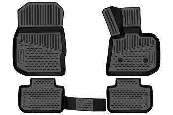 2 899 р. Коврики 3D в салон подходят для BMW X3 (G01), 2017-2021, П.Р. кроссовер, Австралия, 4шт. (полиуретан)  БМВ Х3 Element element3d02084210k  с доставкой в г. Пермь. Увеличить фотографию 2