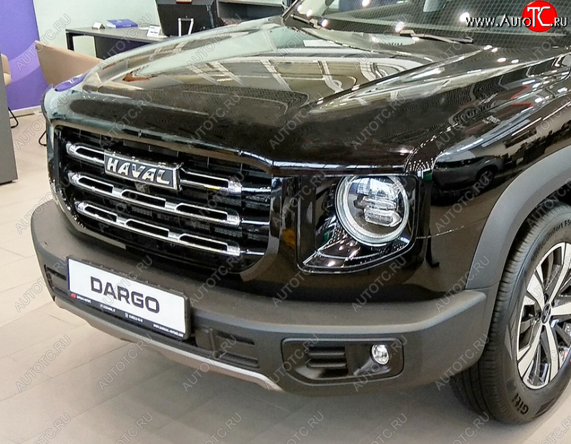 3 299 р. Дефлектор капота SIM Haval Dargo (2022-2025)  с доставкой в г. Пермь