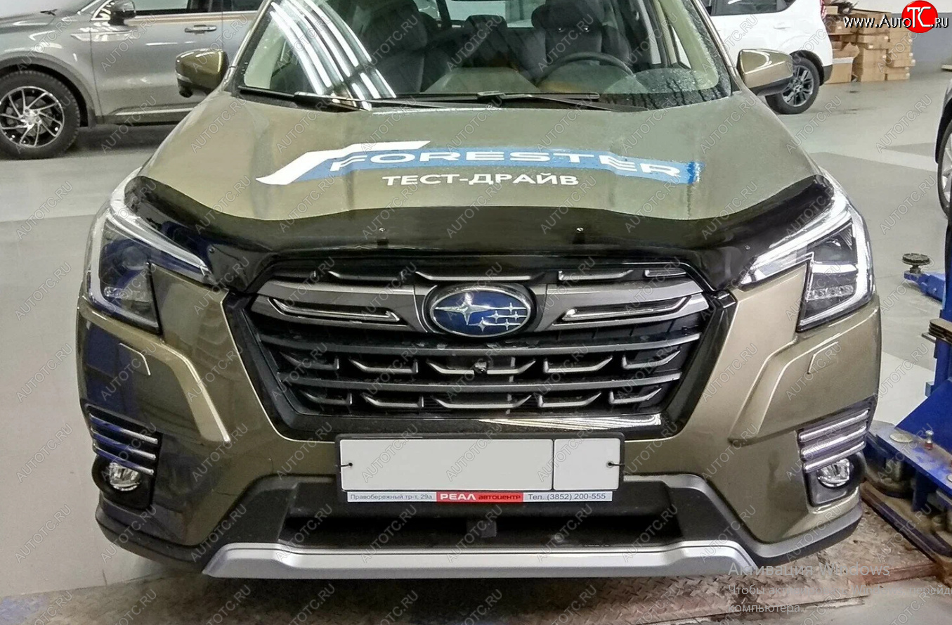 4 599 р. Дефлектор капота SIM  Volkswagen Taos (2020-2022)  с доставкой в г. Пермь