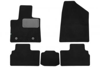 9 549 р. Коврики в салон Klever Premium CHANGAN UNI-V 2022- сед., 5шт. (текстиль)  Чанган Юни-В Klever klever0309200422110kh  с доставкой в г. Пермь. Увеличить фотографию 1