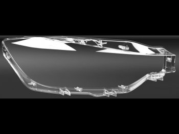 Правое стекло передней фары (пр-во Китай) BODYPARTS BMW 3 серия  F30 (2015-2018) седан рестайлинг
