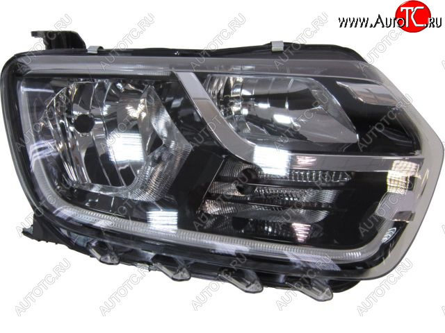 8 199 р. Правая фара (диодная) BodyParts  Renault Duster  HM (2021-2024) рестайлинг  с доставкой в г. Пермь