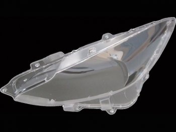 Левое стекло передней фары (пр-во Китай) BODYPARTS Mazda 3/Axela  BM (2013-2016) дорестайлинг седан