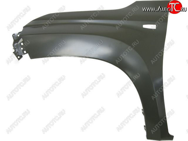 7 549 р. Левое крыло (с отверстием под повторитель поворота) BodyParts  Mitsubishi L200  5 KK,KL (2018-2022) рестайлинг (Неокрашенное)  с доставкой в г. Пермь