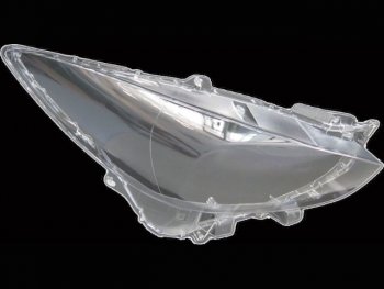 Правое стекло передней фары (пр-во Китай) BODYPARTS Mazda 3/Axela  BM (2016-2019) рестайлинг седан