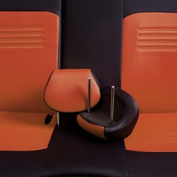 9 899 р. Комплект чехлов для сидений (РЗС 60/40, 3Г Илана+Орегон) ТУРИН Lord Autofashion  Chery Tiggo 3x (2017-2020) дорестайлинг (черный, вставка коричневая, строчка коричневая)  с доставкой в г. Пермь. Увеличить фотографию 4