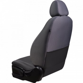 5 949 р. Комплект чехлов сидений (ДУБЛИН Жаккард)  Chevrolet Aveo T250 седан рестайлинг (2006-2011) (Серый)  с доставкой в г. Пермь. Увеличить фотографию 5