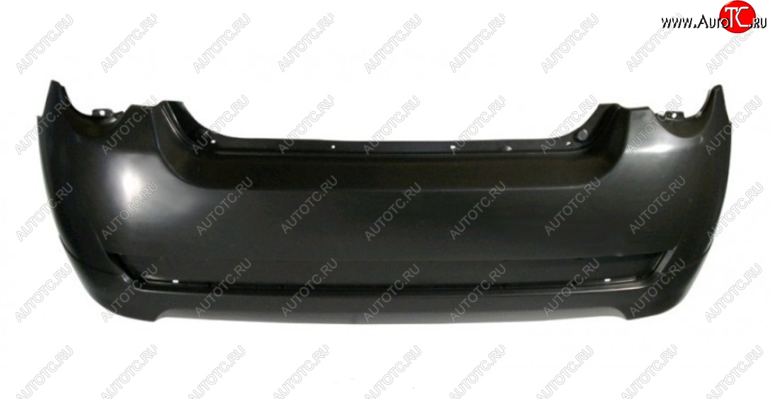 4 899 р. Бампер задний GAMMA  Chevrolet Aveo  T250 (2006-2011) хэтчбек 5 дв рестайлинг (Неокрашенный)  с доставкой в г. Пермь