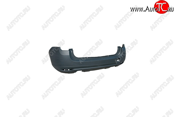 4 899 р. Бампер задний GAMMA Renault Duster HS дорестайлинг (2010-2015) (Неокрашенный)  с доставкой в г. Пермь