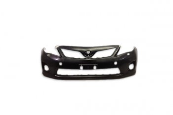Бампер передний (с отверстиями под ПТФ) GAMMA Toyota Corolla ( E140,  E150) (2009-2013) седан рестайлинг