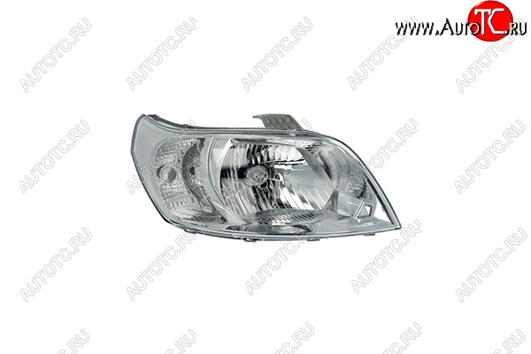 4 699 р. Правая фара GAMMA Chevrolet Aveo T250 хэтчбек 5 дв рестайлинг (2006-2011)  с доставкой в г. Пермь