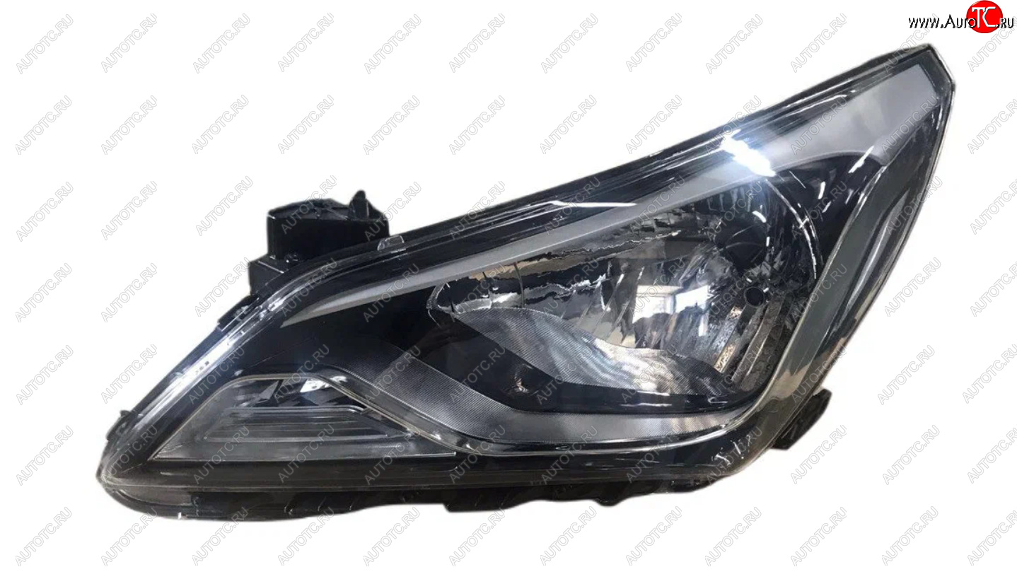 6 949 р. Левая фара GAMMA Hyundai Solaris HCR седан рестайлинг (2020-2022)  с доставкой в г. Пермь