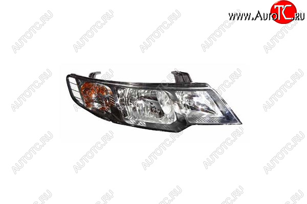 3 879 р. Правая фара (с механическим корректором) GAMMA  KIA Cerato  2 TD (2008-2013) седан  с доставкой в г. Пермь