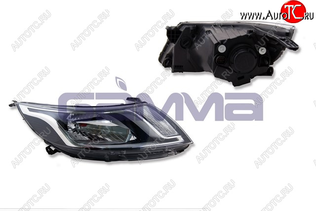 7 499 р. Правая фара (под корректор) GAMMA KIA Rio 3 QB дорестайлингхэтчбек5дв. (2011-2015)  с доставкой в г. Пермь