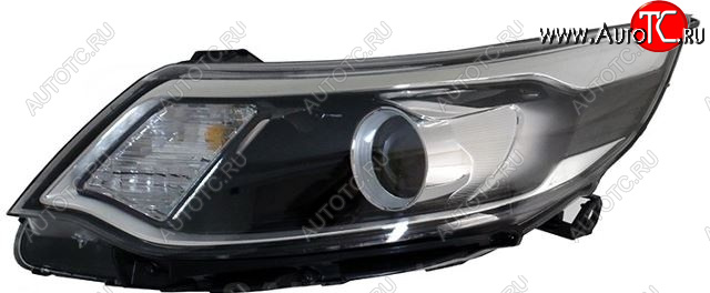 7 949 р. Левая фара (корректор, линзован) BODYPARTS  KIA Rio  3 QB (2015-2017) рестайлинг седан  с доставкой в г. Пермь