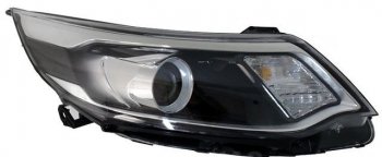 Правая фара (корректор, линзован) BodyParts KIA Rio  3 QB (2015-2017) рестайлинг седан