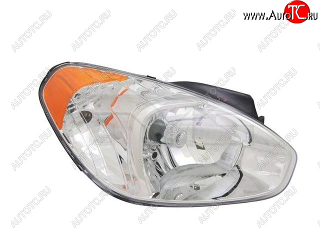 3 499 р. Фара правая (линзован) BODYPARTS Hyundai Verna 2 MC седан (2005-2011)  с доставкой в г. Пермь