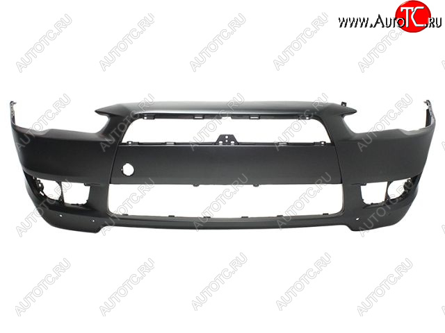 4 649 р. Бампер передний (Тайвань) BodyParts  Mitsubishi Lancer  10 CY (2007-2010) седан дорестайлинг, хэтчбэк дорестайлинг (Неокрашенный)  с доставкой в г. Пермь