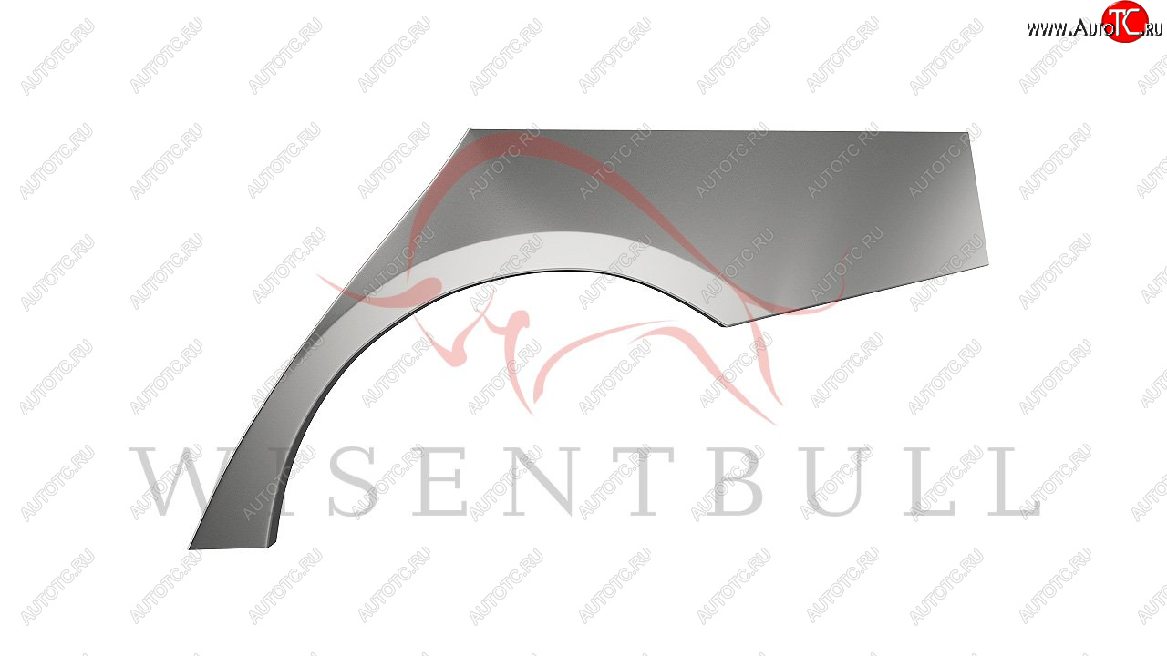 2 189 р. Левая задняя ремонтная арка (внешняя) Wisentbull  BMW 3 серия ( F30,  F31) (2012-2018) седан дорестайлинг, универсал дорестайлинг, седан рестайлинг, универсал рестайлинг  с доставкой в г. Пермь