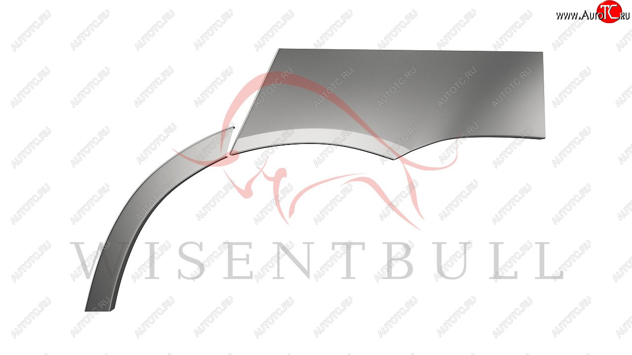 2 189 р. Левая задняя ремонтная арка (внешняя) Wisentbull  CITROEN Xsara  N1 (1997-2005) хэтчбэк 5 дв. дорестайлинг, хэтчбэк 5 дв. 1-ый рестайлинг, хэтчбэк 5 дв. 2-ой рестайлинг  с доставкой в г. Пермь