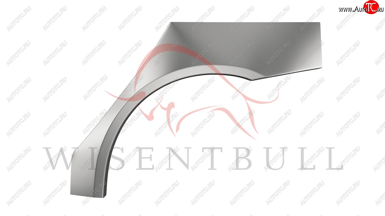 2 189 р. Левая задняя ремонтная арка (внешняя) Wisentbull  Fiat Punto  188 (1999-2007) хэтчбэк 5 дв. дорестайлинг, хэтчбэк 5 дв. рестайлинг  с доставкой в г. Пермь