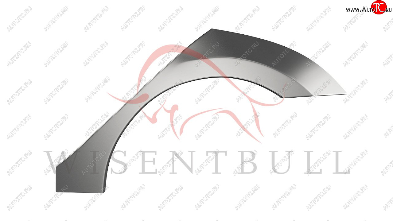 2 189 р. Левая задняя ремонтная арка (внешняя) Wisentbull  Hyundai Solaris  RBr (2010-2017) седан дорестайлинг, седан рестайлинг  с доставкой в г. Пермь