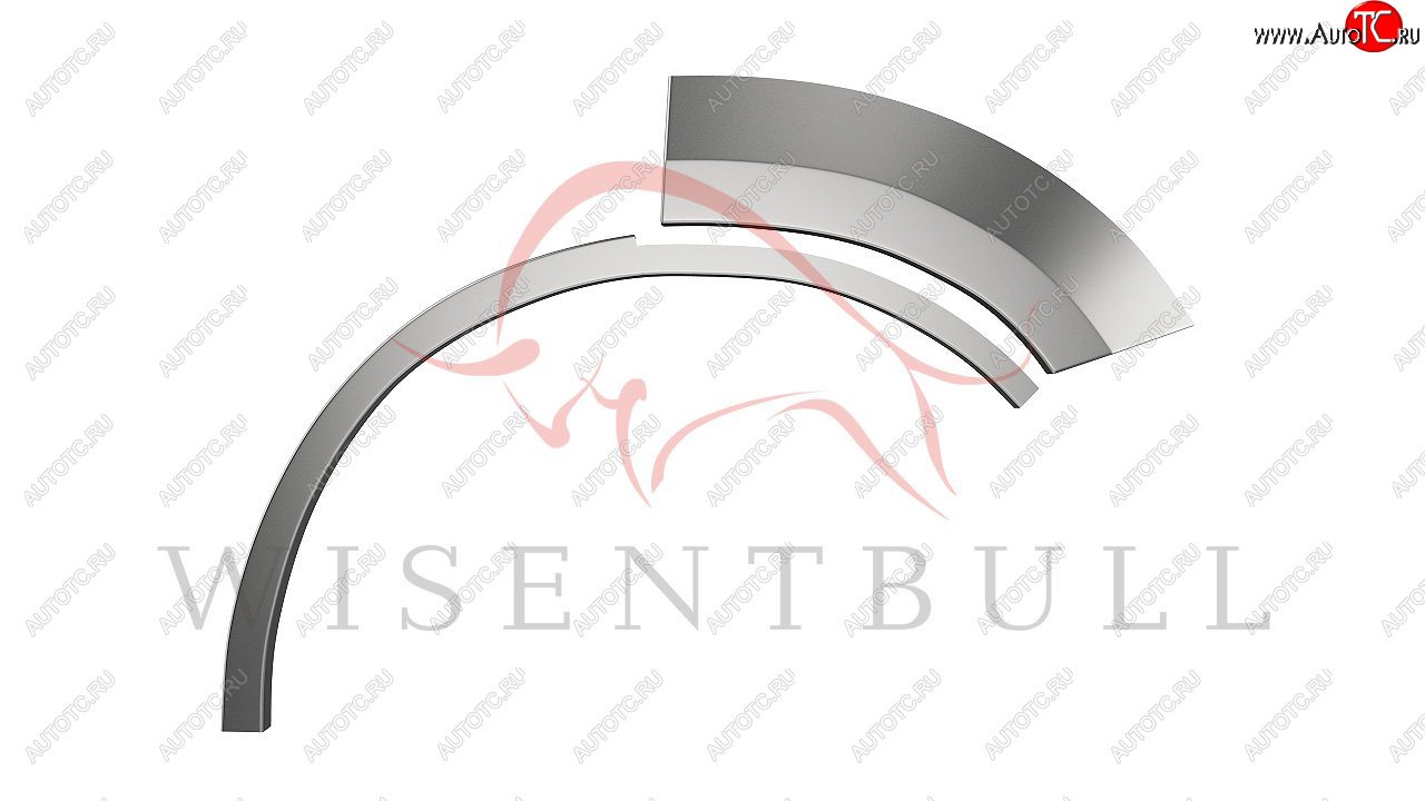2 189 р. Левая задняя ремонтная арка (внешняя) Wisentbull  INFINITI FX50  S50 (2003-2008)  с доставкой в г. Пермь