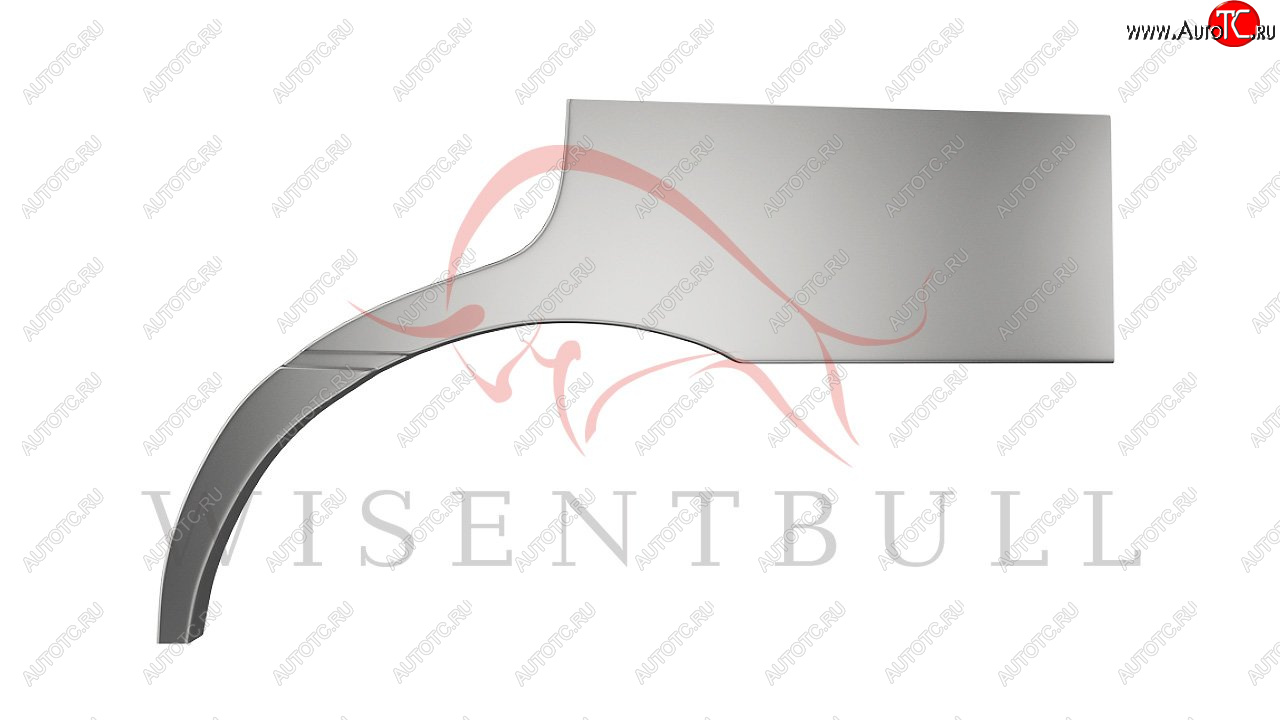2 189 р. Левая задняя ремонтная арка (внешняя) Wisentbull  KIA Rio  1 DC (2002-2005) рестайлинг седан  с доставкой в г. Пермь
