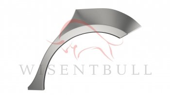 Левая задняя ремонтная арка (внешняя) Wisentbull KIA Ceed  1 ED (2006-2012) дорестайлинг, хэтчбэк 5 дв., рестайлинг, хэтчбэк 5 дв.