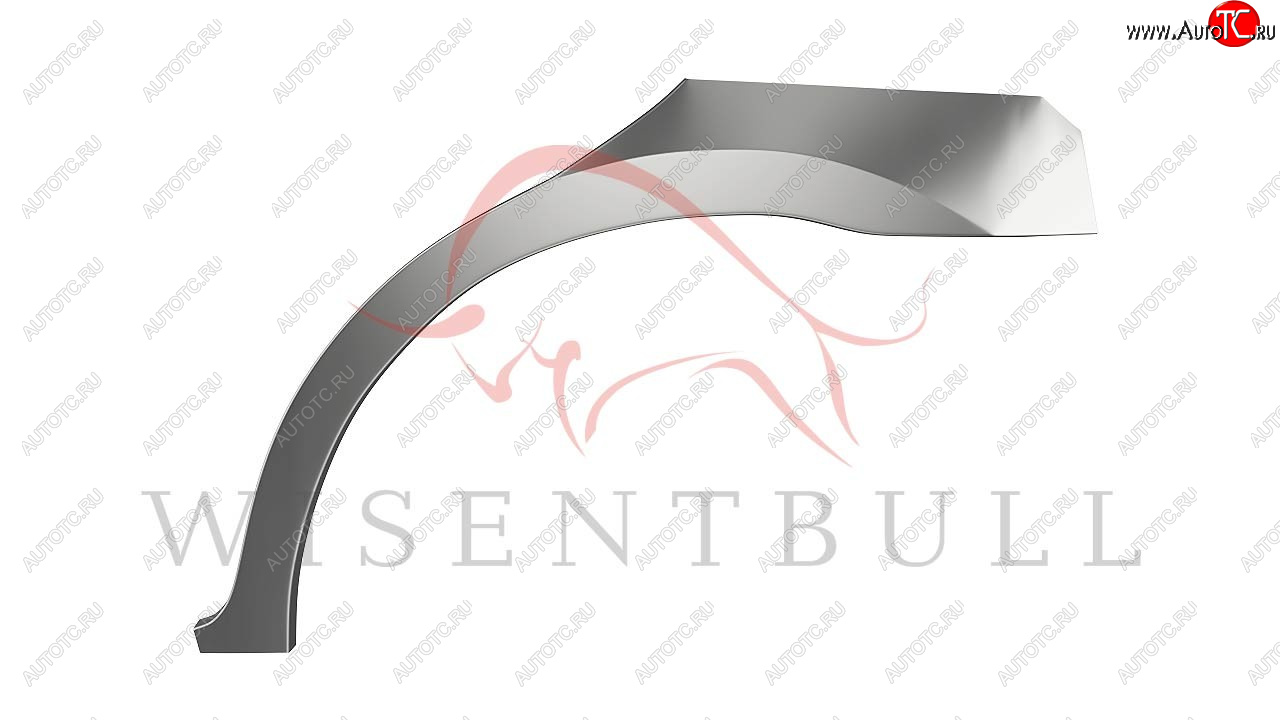 2 189 р. Левая задняя ремонтная арка (внешняя) Wisentbull  KIA Cerato  1 LD (2003-2008) седан дорестайлинг, хэтчбэк, седан рестайлинг  с доставкой в г. Пермь